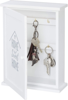relaxdays Schlüsselkasten Holz mit Motiv, B