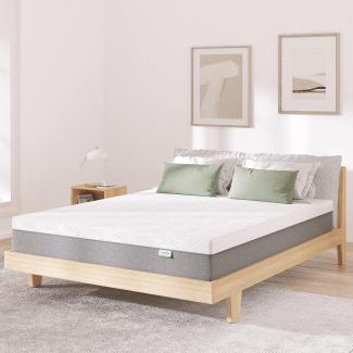 Novilla  Matratze 100x200 H3 Memory Foam Kaltschaummatratze  Bambus-Gewebe Schaumstoff  7 Zonen Rollmatratze  Atmungsaktiv Stressabbau Öko-Tex  18cm