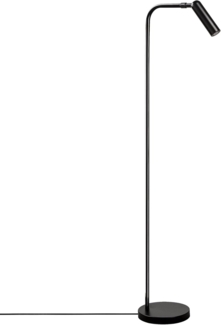 Stehlampe, 'Ugur', 120 x 22 x 22, Schwarz