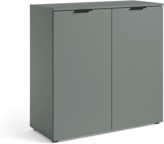 HBZ Sideboard Linz Kommode, BxHxT 90x90x40cm (1 St), Breite 90cm,Lip-Griff,Melaminbeschichtung