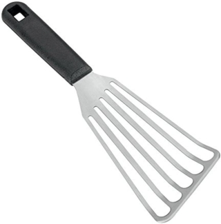 Metaltex 'Plancha' Grillwender, Inox silber / Kunststoff schwarz, 29 cm