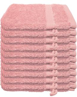 Julie Julsen Waschhandschuh 10-Waschhandschuh-Pastell Rosa-Waschhandschuh 15 x 21 cm (10-tlg)