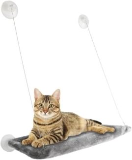 Flamingo Katzen-Hängematte Fensterhängematte Chill grau