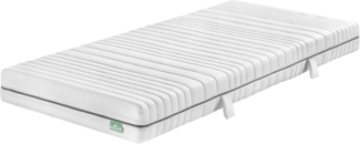 Matratzenheld Wellness Matratze | Made in Germany | Orthopädische 7-Zonen Kaltschaummatratze | produziert in Deutschland | Härtegrad 3 (H3) 80-100 kg | Öko-Tex Zertifiziert | Höhe 18cm | 80x200 cm