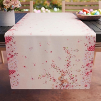 PETTI Artigiani Italiani - Tischläufer Ostern, Tischdecke Tischläufer mit Digitaldruck, 100 % Made in Italy | Eleganz für den Ostertisch