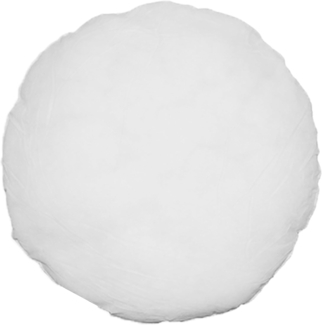 Haus und Deko Polyester Füllkissen Kissenfüllung weiß Kopfkissen Sofakissen rund Kissen ca. 70 cm Ø