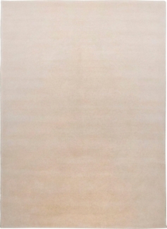 THEKO Wollteppich Nakarta 1, rechteckig, Höhe: 12 mm, reine Wolle, Uni-Farben, handgeknüpft