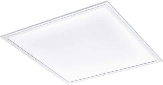 Eglo 32813 LED-Panel Deckenleuchte SALOBRENA 1 m. 59,5x59,5 cm in weiß mit Schweberahmen