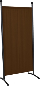 Stellwand klein braun