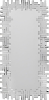 Vente-unique - Wandspiegel - 57 x 120 cm - Silberfarben - LOLA