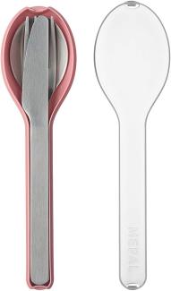 Mepal ELLIPSE Besteck-Set 3-teilig Nordic Pink