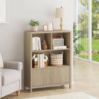 Kommode Lukkodso 103x80x28 cm Eicheoptik [en. casa]