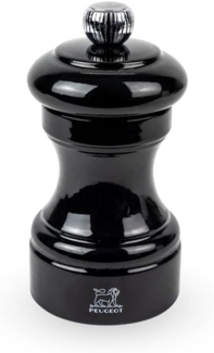 Peugeot Bistro Salzmühle 10 cm Schwarz lackiertes Holz
