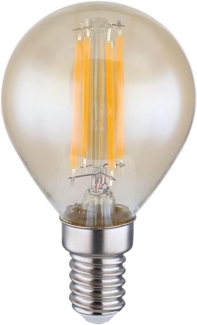 LED Leuchtmittel, Kugel, E14, 4 Watt, 350 Lumen, warmweiß, DxH 4,5x7,8 cm