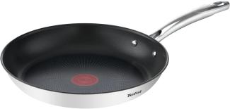 Tefal Bratpfanne Duetto+, Edelstahl, Premium Edelstahl, Induktionspfanne, Temperaturanzeiger, langlebig