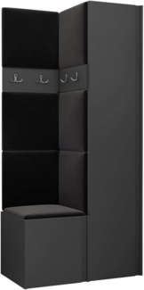 Garderoben-Set Monati XXIV (Farbe: Graphit, Manila 18)