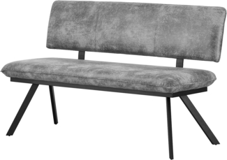 B&D home Essbank JUNA (1-St), gepolstert, mit Rückenlehne