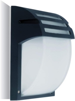 ALU Wand Down Strahler, Höhe 24,5 cm VT-754