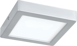 Eglo 75603 BEST CHOICE Aufbauleuchte IDUN silber L:17 B:17cm 4000K