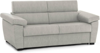 Talamo Italia - 2-Sitzer Schlafsofa Quinta, Schlafsofa fürs Wohnzimmer, gepolstert, abnehmbar, 100% Made in Italy-Qualität, 205x95 h100 cm, Beige