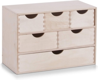 HTI-Living Birke Schubladenelement 6er