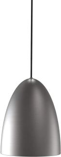 Leuchte Nexus 20, Ø 20 cm, gebürsteter Stahl