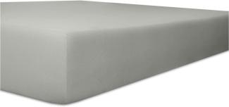 Kneer Qualität 22 Vario-Stretch Topper-Spannbetttuch 140x200x4-12 cm 84 schiefer