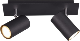 lightling Deckenspots Julie Spotbalken 2 Flammen, ohne Leuchtmittel, abhängig vom Leuchtmittel, Deckenlampe, beweglich