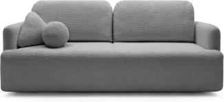 Selsey Sofas, Wood, Grau, 227 cm breit