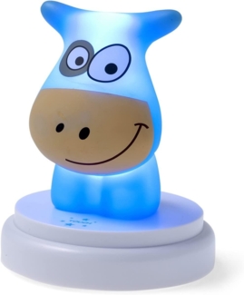 Alecto LED-Nachtlicht Naughty Cow Blau