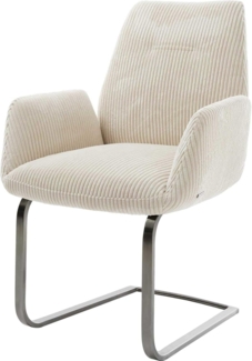 Freischwinger Zoa-Flex Cord Beige Freischwinger flach Graphit Taschenfederkern