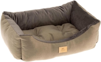 Ferplast Hunde- und Katzenbett Chester 80 Braun 436627