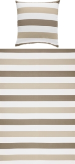 REDBEST Bettwäsche Bettwäsche, Renforcé, 2 teilig, Streifen