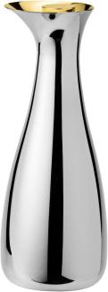 Norman Foster Karaffe mit Verschluss 1 L golden