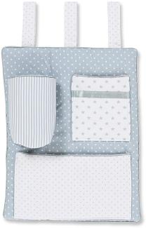 Babybay 'Utensilo' Betttasche azurblau