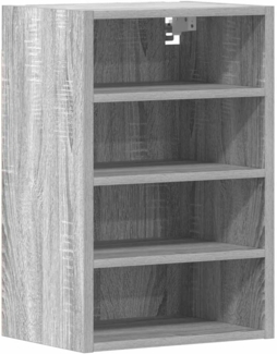 vidaXL Hängeschrank Grau Sonoma 40 x 29,5 x 60 cm Holzwerkstoff, Küchenschrank, Schrank, Wandschränke, Aufbewahrungsschrank, Wandschrank