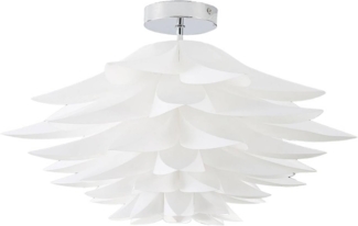 Lindby Deckenleuchten Rimon, Kunststoff Weiß IP20, 1 x 60 W