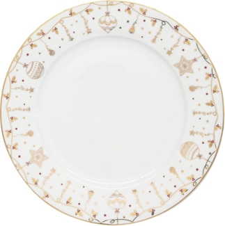 EasyLife Speiseteller Christmas Lights, Handwäsche