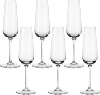 LEONARDO Sektglas TIVOLI, Kristallglas, 210 ml, 6-teilig