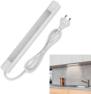 REV Unterbauleuchte Küche LED Z300 - Schrankbeleuchtung 30cm, 20.000h, LED Leiste 4W, 340lm, 3000K, weiß