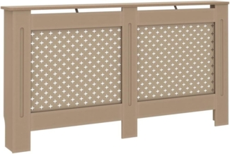 vidaXL Heizkörper-Wäschetrockner Heizkörperverkleidung 152 x 19 x 81,5 cm MDF