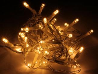 LED-Minilichterkette, 240 warmweiße LEDs, L 18 m, transparentes Kabel