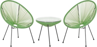 Bistro Set ACAPULCO II Grün