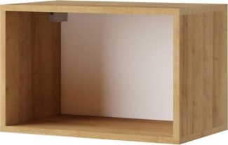Wandregal Calabrini BR14 (Farbe: Eiche Gold)