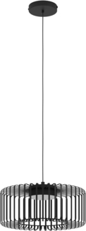 Eglo 900723 Hängeleuchte GINESTRONE-Z Stahl schwarz LED 22W 2700-6500K H:110cm Ø45cm dimmbar mit Connect-Z Funktion