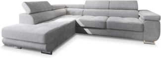 Masseno Ecksofa APIRO mit Schlaffunktion L-Form, Sofa mit Bettkasten