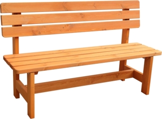 Promadino Holz Bank Summer honigbraun