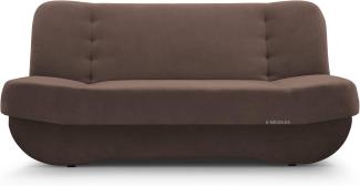 MOEBLO Schlafsofa Pafos, Sofa Kippsofa Klappsofa Click-Clack, Couch Polstermöbel Sitzmöbel Wohnzimmermöbel 2-Sitzer-Sofa Stoffsofa, mit Relaxfunktion