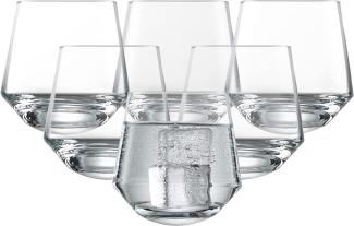 Schott Zwiesel Bar Special Party Dancing Tumbler 65, 6er Set, Whiskyglas, Whiskytumbler, Nosingglas, Glas, 396 ml, 116458