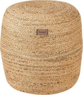 Pouf DALAMA Sandbeige 46 cm 46 cm